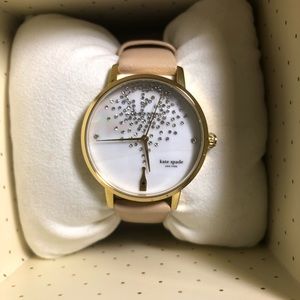 Women’s Kate Spade New York 34 mm leather watch